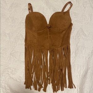 Fringe 70s style top